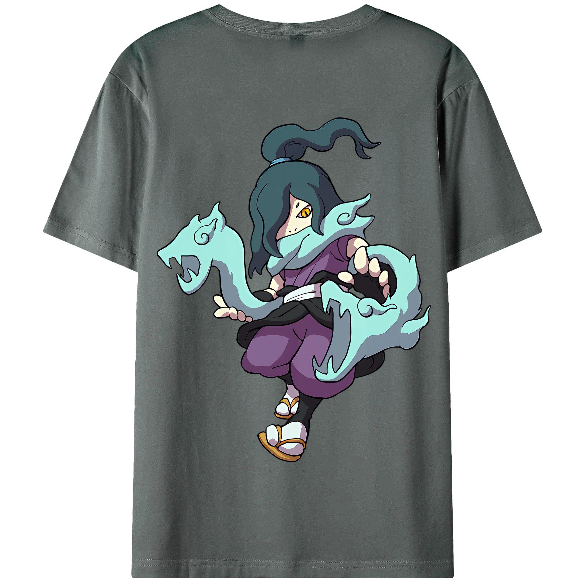 （画像用） 妖怪ウォッチ Yo-kai Watch 綿100％半袖Tシャツ（背面プリント）